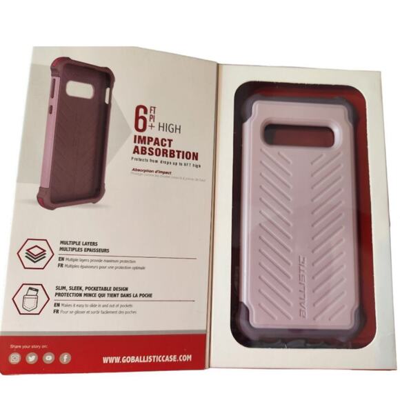 Ballistic tough jacket series samsung galaxy S10 cell phone case smartphone case - Picture 3 of 8